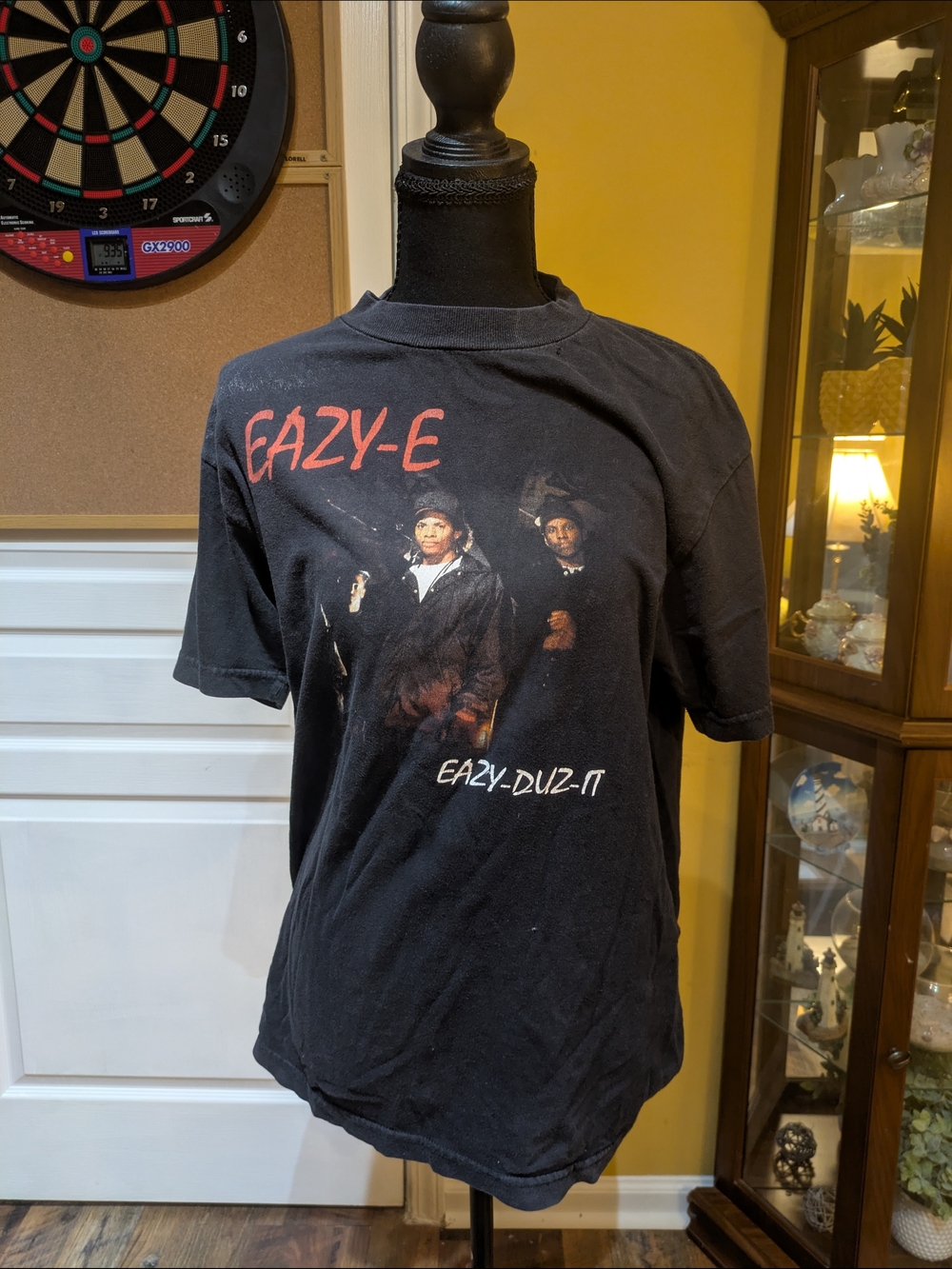 Eazy-E Black Graphic Men's T-Shirt